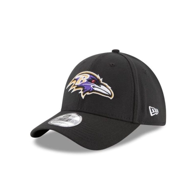 Baltimore Ravens Gorra | New Era NFL Team Classic 39thirty Stretch Fit Cap Mexico - Negros